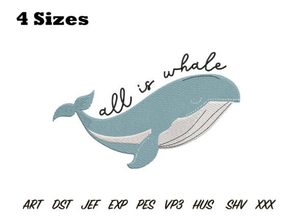 All is Whale Embroidery Design Review