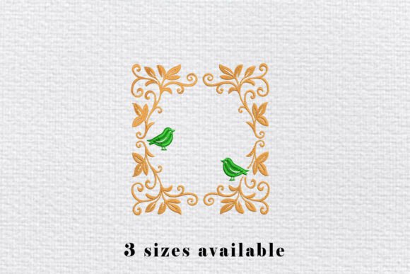 Bird Frame Embroidery Design Review