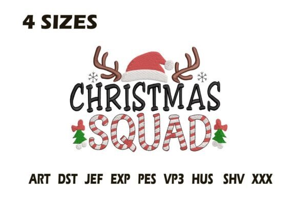 Christmas Squad Embroidery Design Review