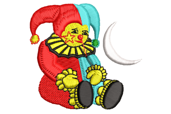 Clown Embroidery Design Review for Handmade Gifts