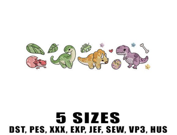 Dinosaur Kids Embroidery Design Review