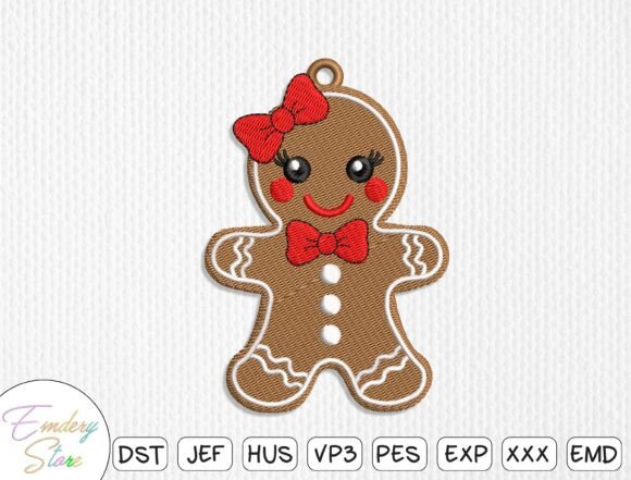 Gingerbread Girl Embroidery Design Review