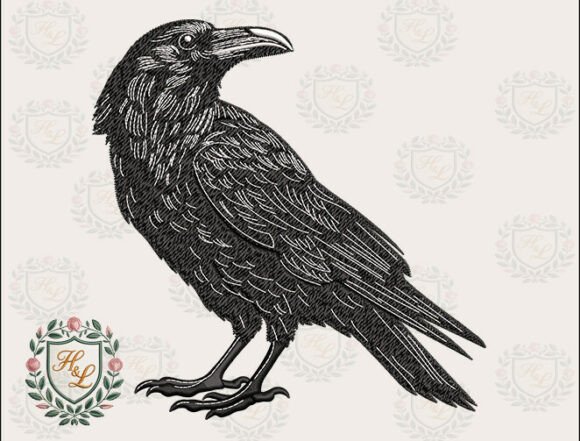 Gothic Nature Bird Embroidery Files Review