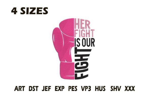 Her Fight is Our Fight Embroidery Review