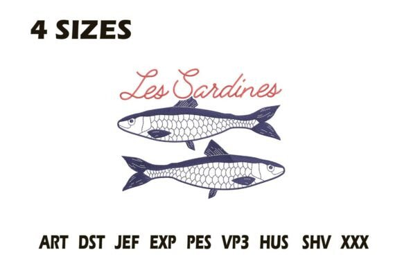Les Sardines Embroidery Design Review