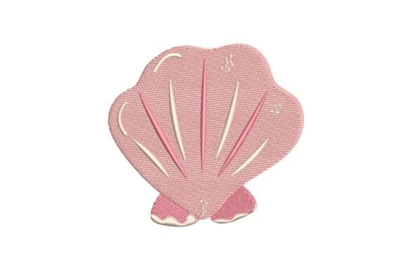 Pink Fan Shell Embroidery Design Review