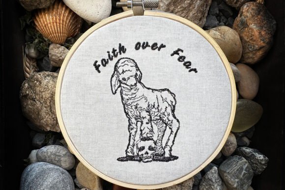 Review of Faith over Fear Machine Embroidery
