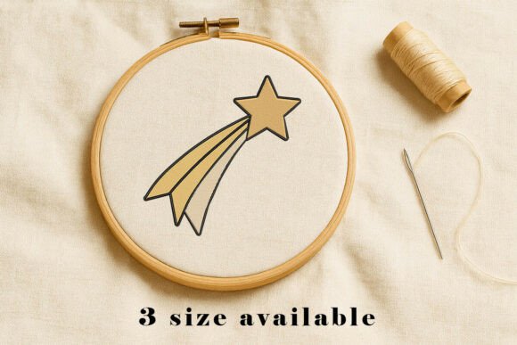 Shooting Star Embroidery Design File Review